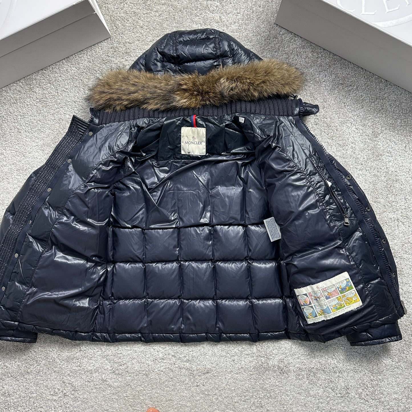 Hubert Navy Size 2 (S)