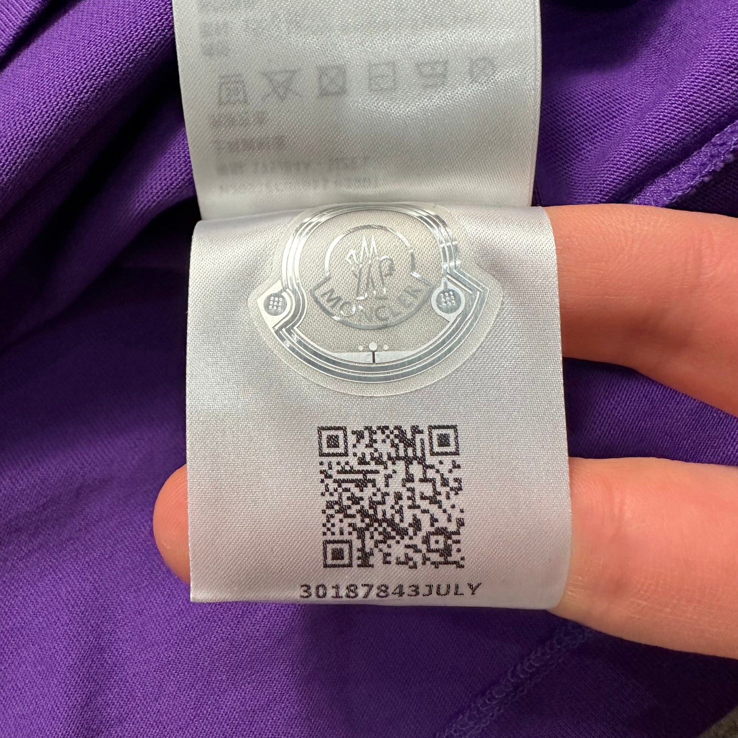 Purple T-Shirt Size L (Fits L/XL)