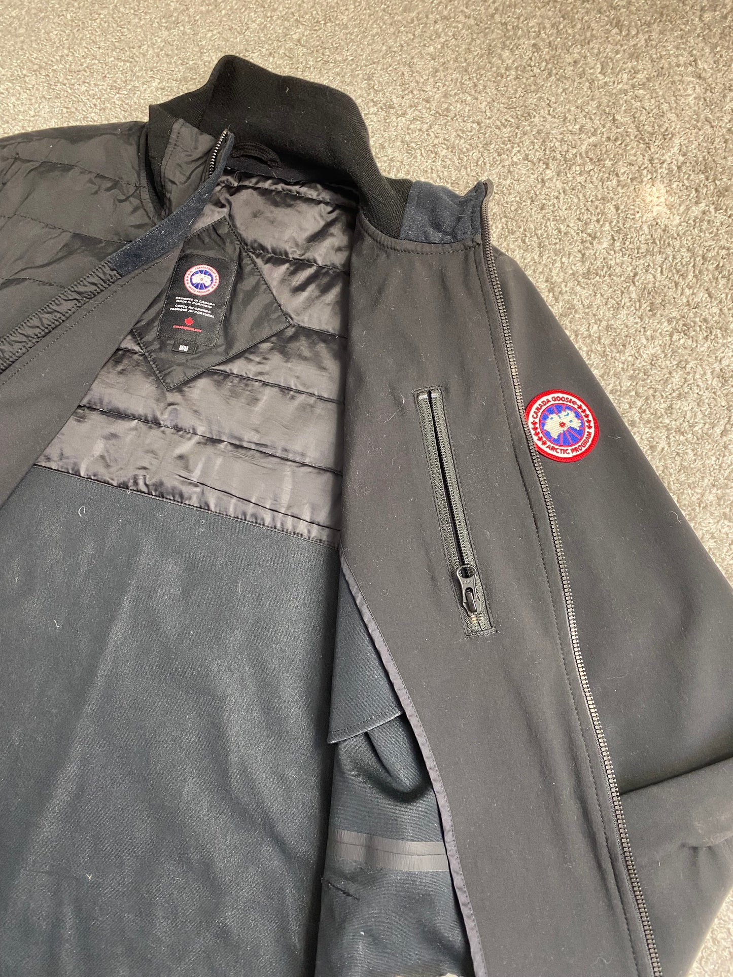 Jericho Black Windbreaker Size M