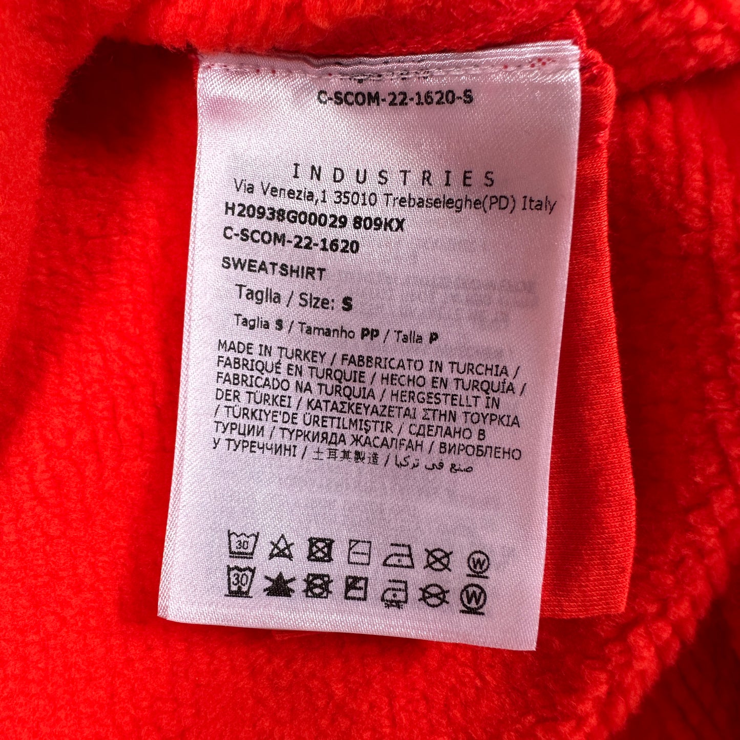 Orange Jumper Size S