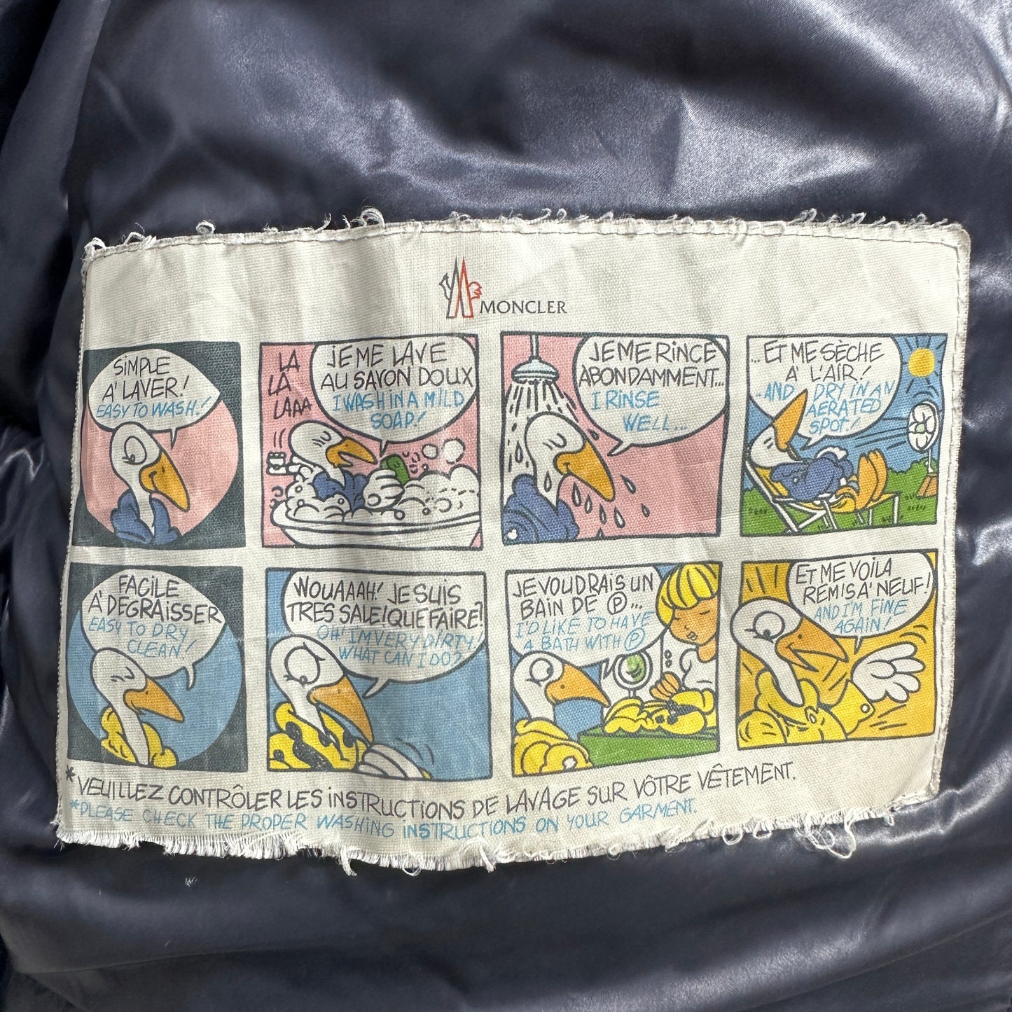 Hubert Navy Size 2 (S)