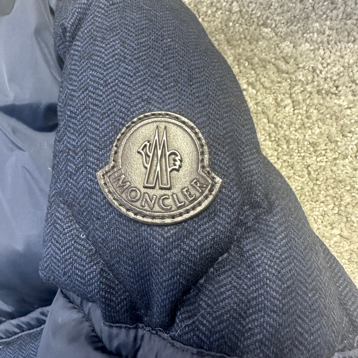 Severac Puffer Coat Navy Size 2 (S)