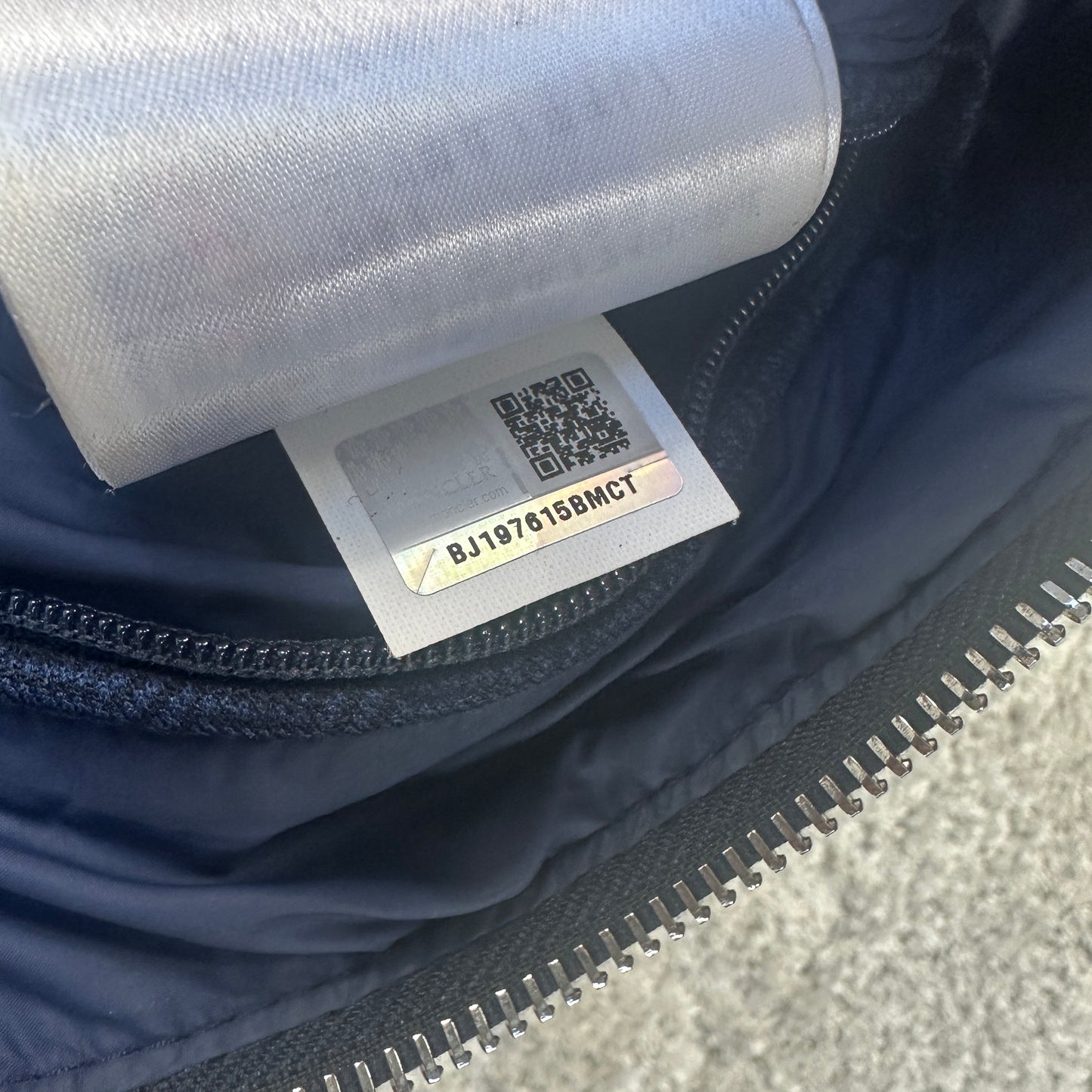 Severac Puffer Coat Navy Size 2 (S)