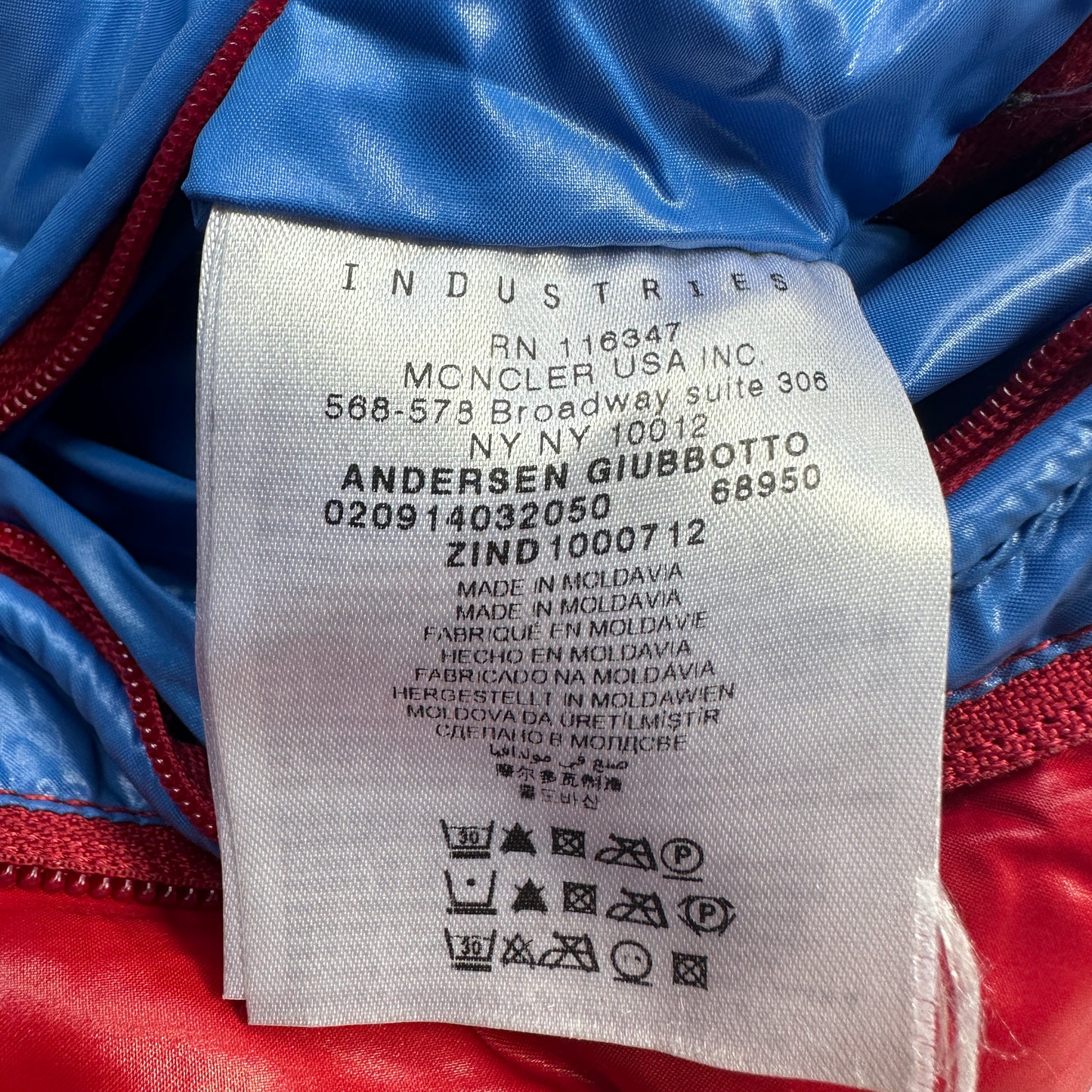 Andersen Red Size 1 (S)