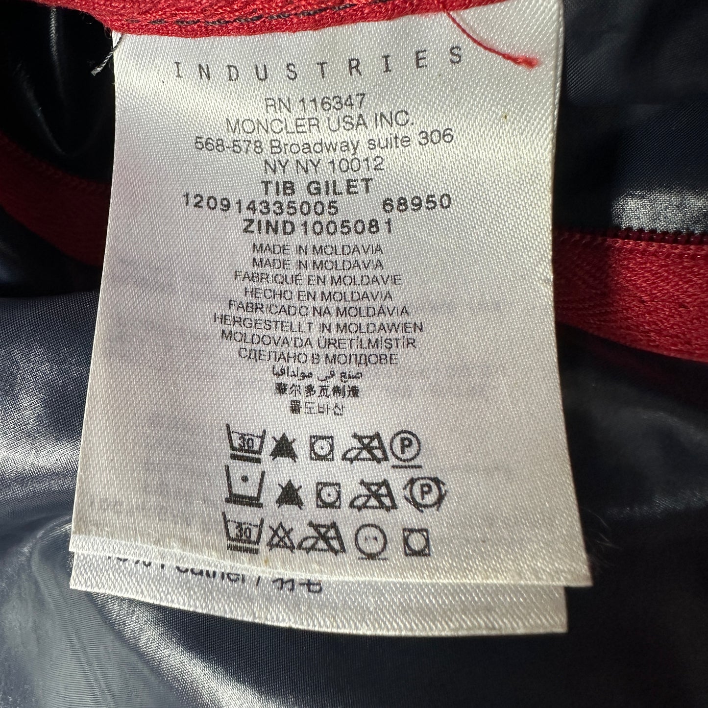 Tib Gilet Size 3 (M)