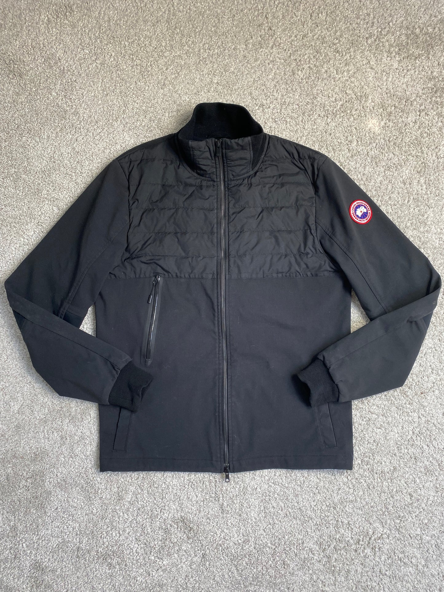 Jericho Black Windbreaker Size M
