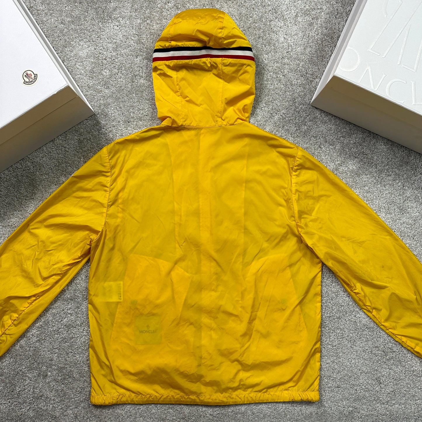 Grimpeurs Yellow Windbreaker Size 3 (M)