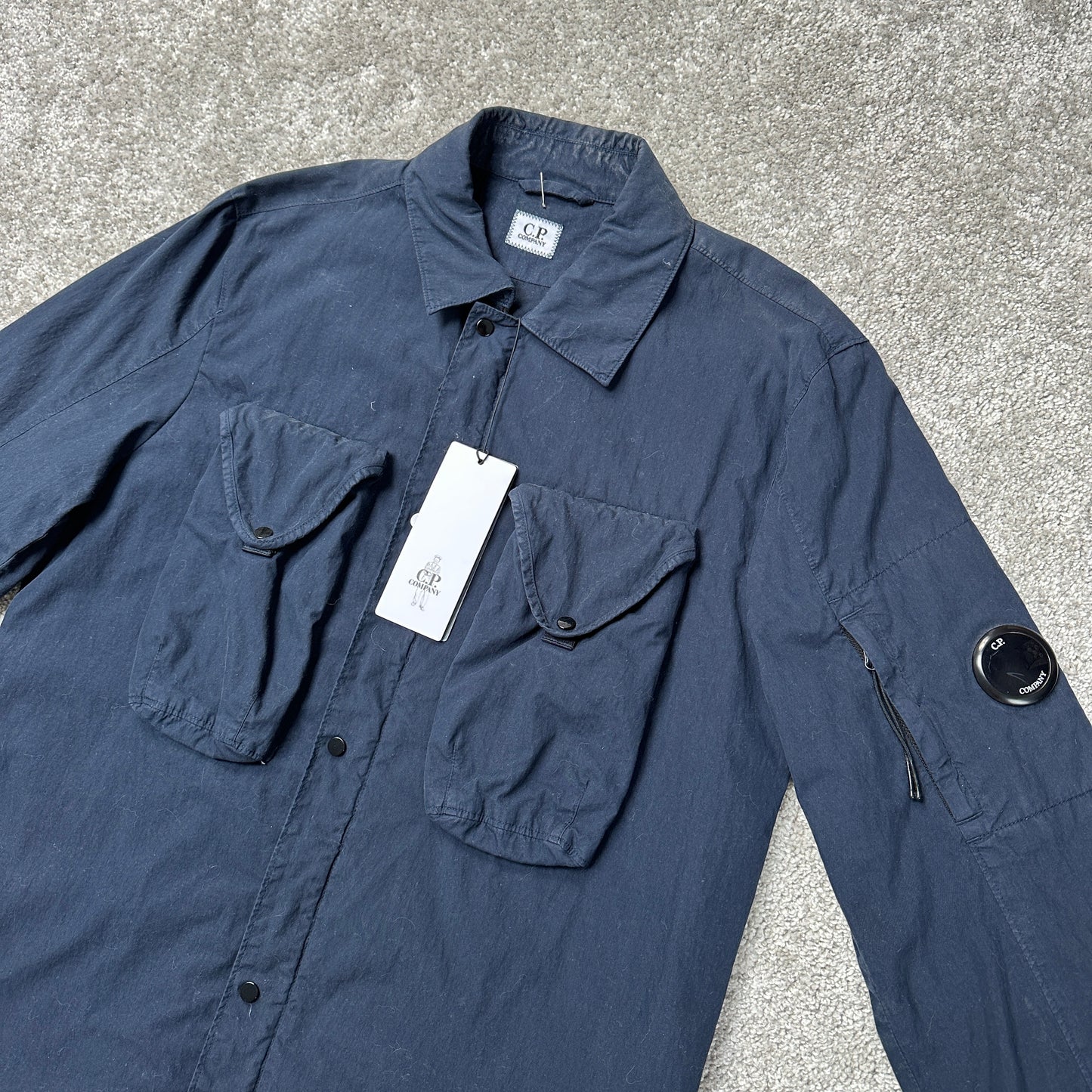 CP Overshirt Navy Size 46 (S)