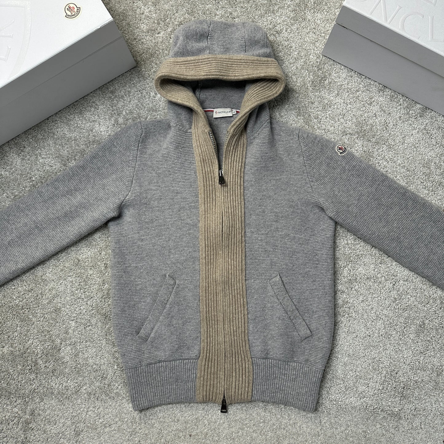 Wool Cardigan Size L (Fits S)