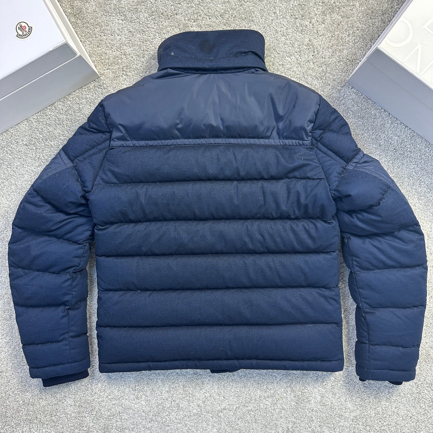 Severac Puffer Coat Navy Size 2 (S)