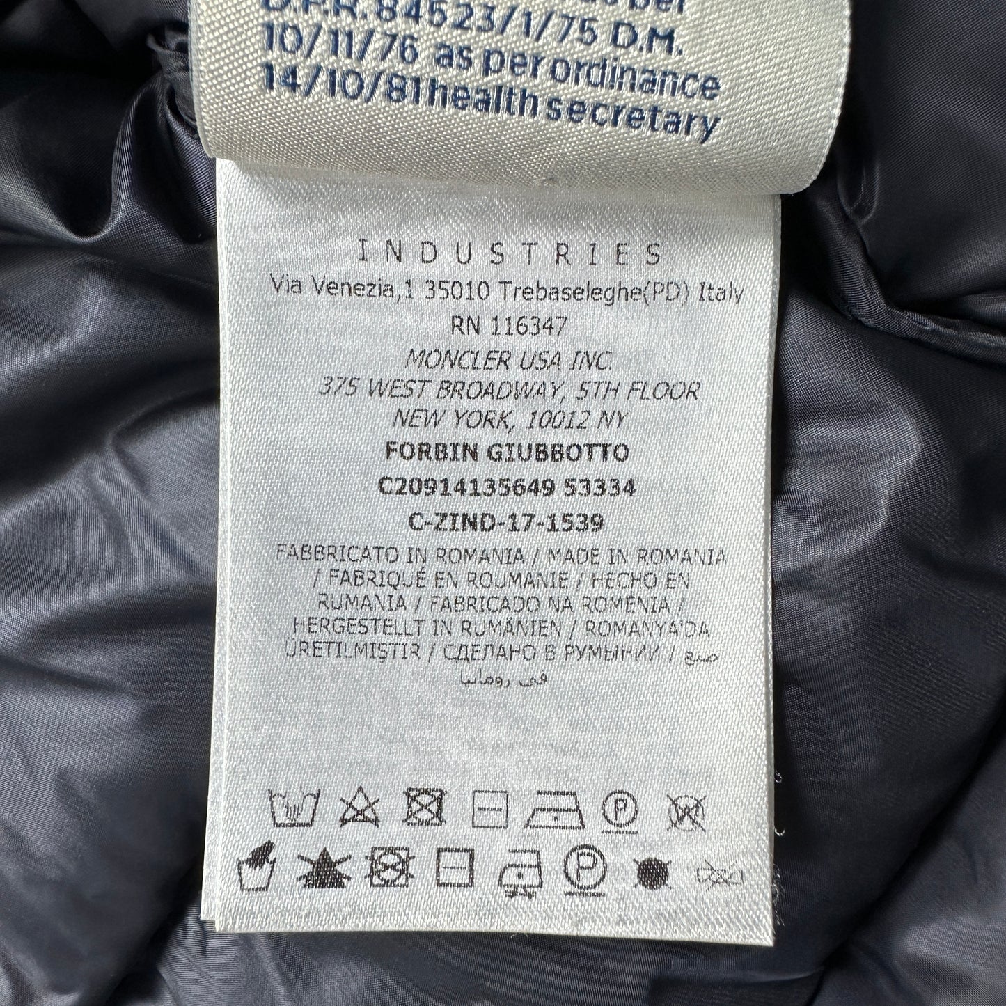 Forbin Navy Lightweight Size 4 (L)