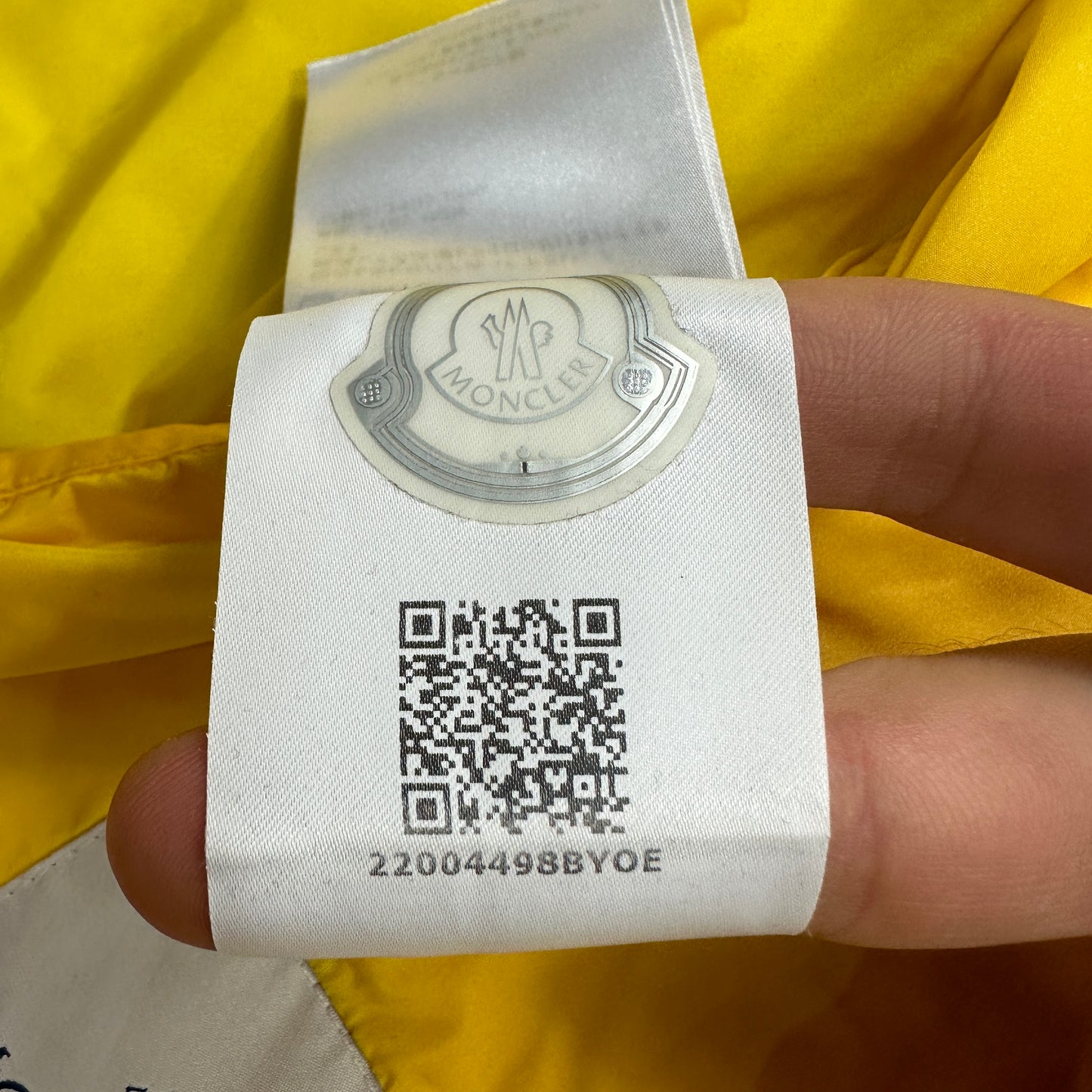 Grimpeurs Yellow Windbreaker Size 3 (M)