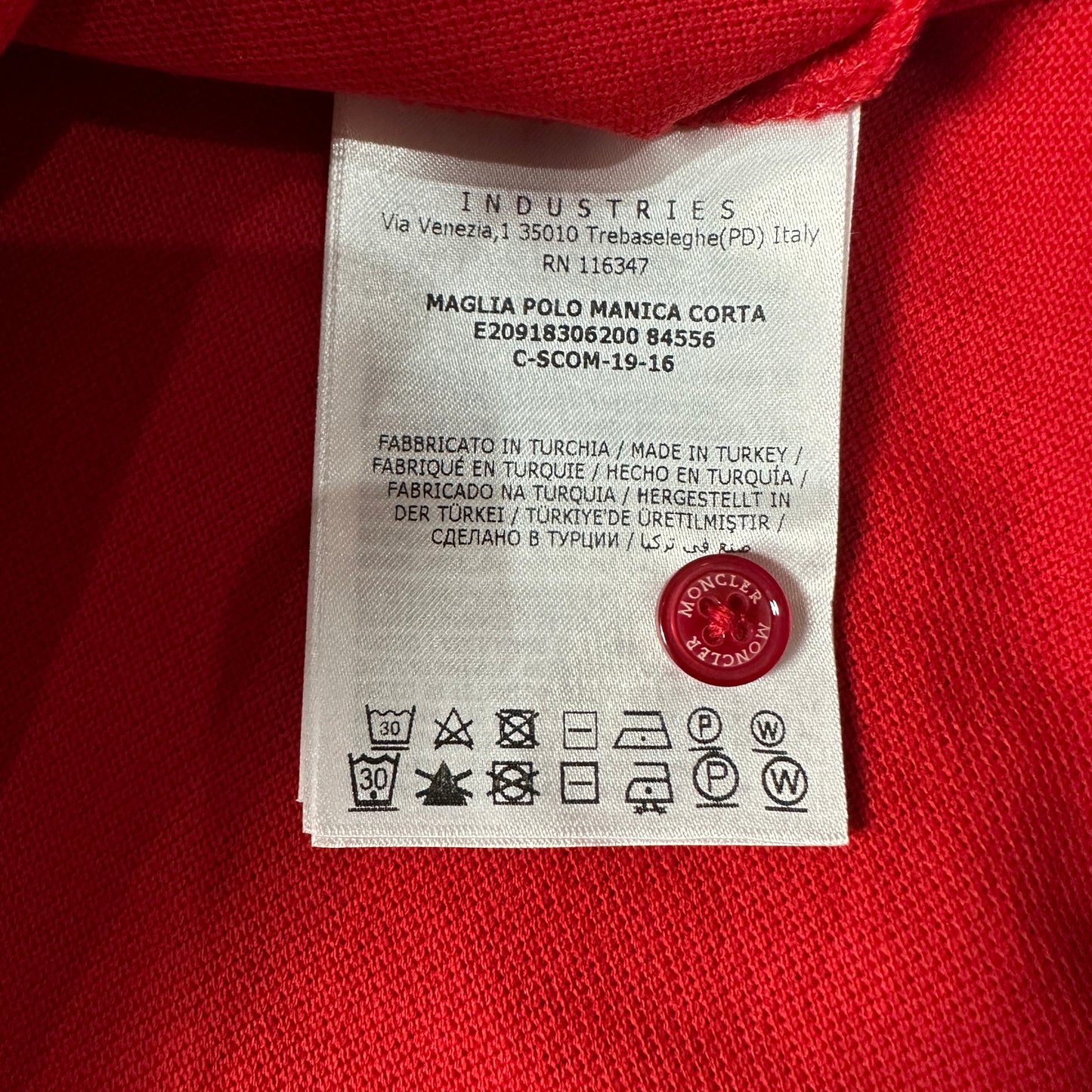 Polo Red Size M