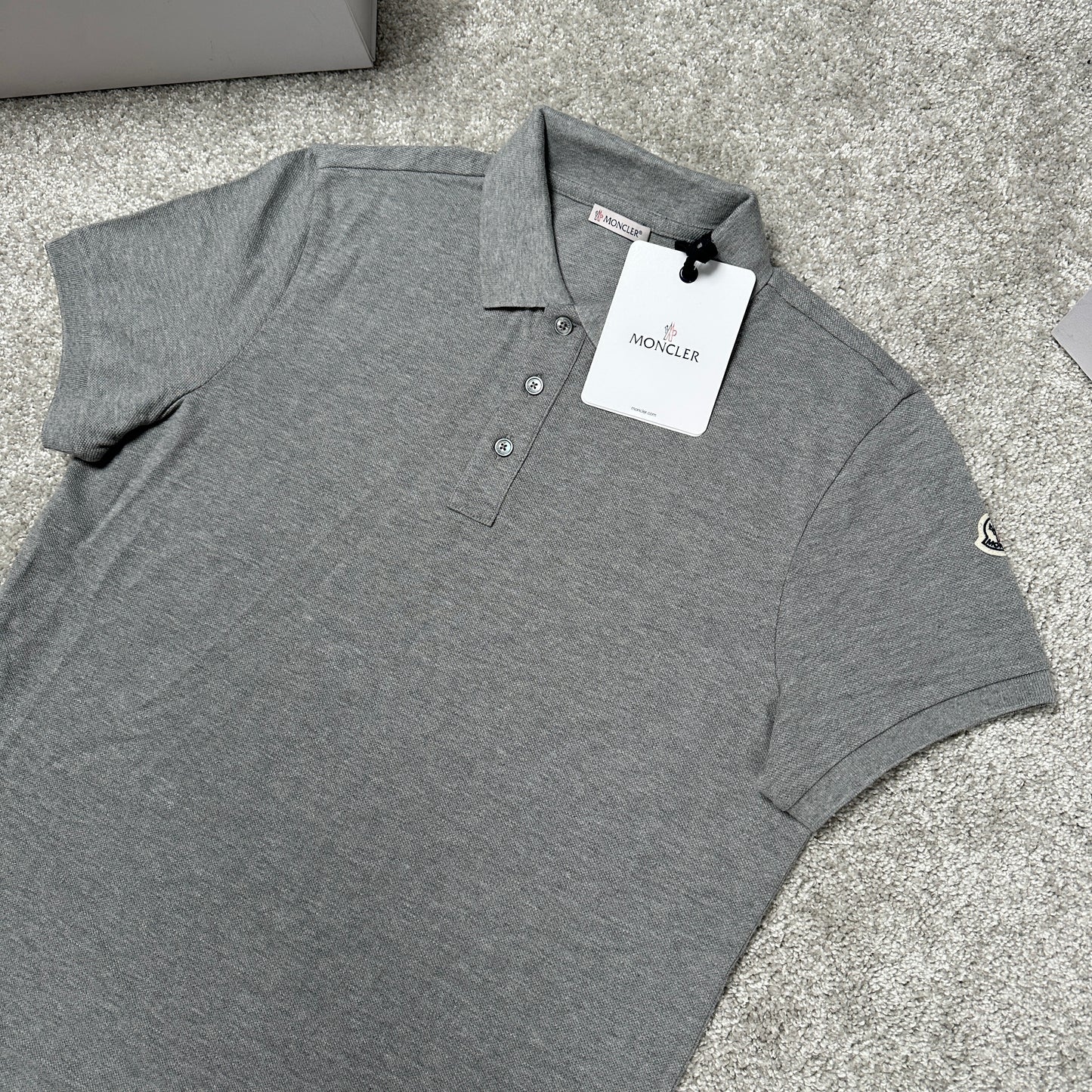 Grey Polo Size M