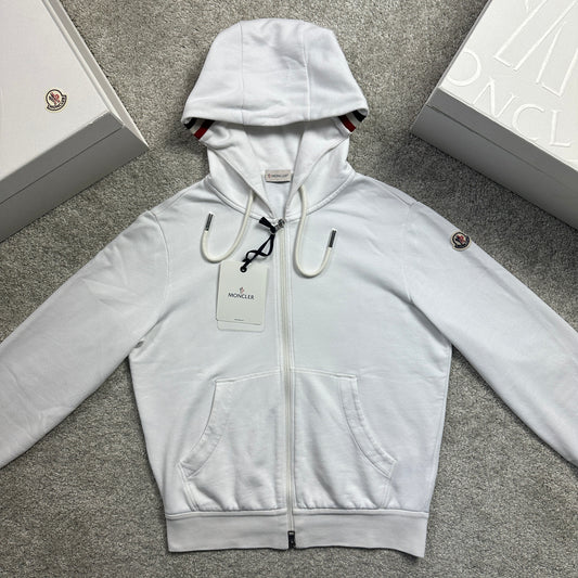 Hoodie White Size M (Fits S/M)