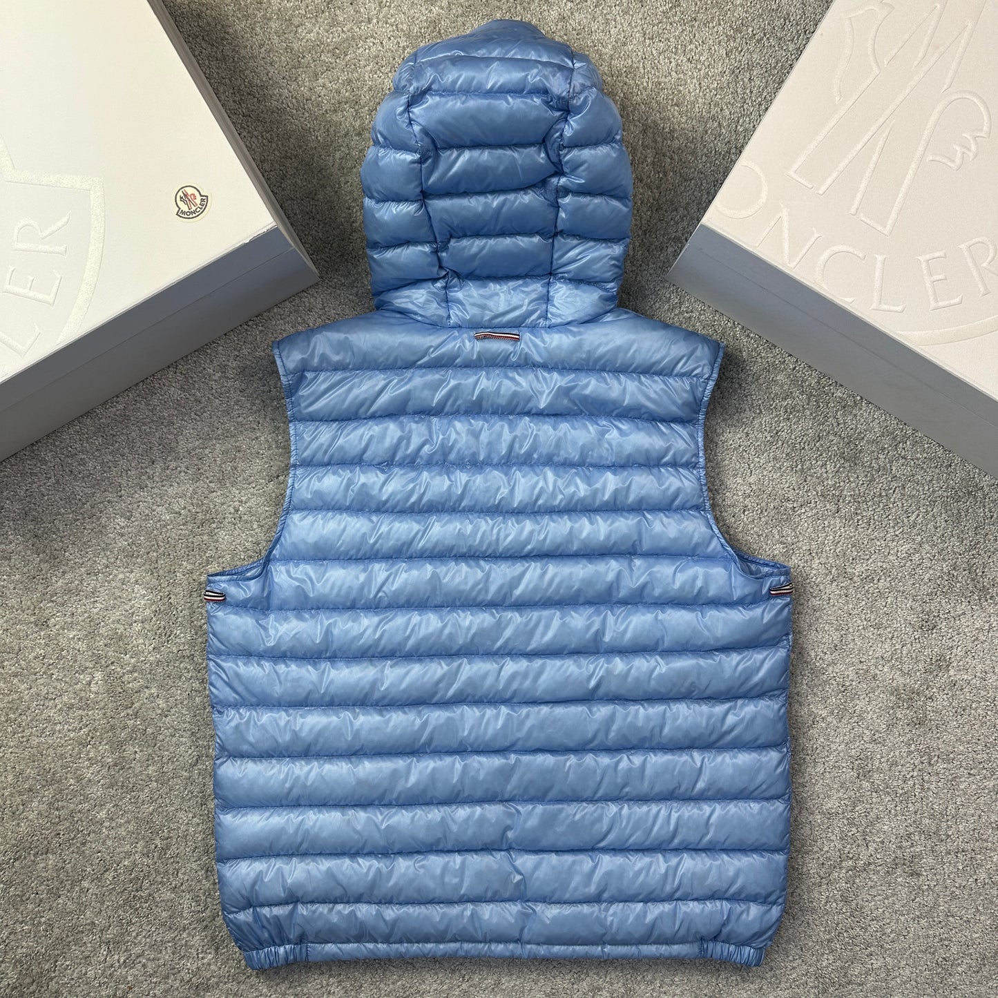 Gien baby blue gilet