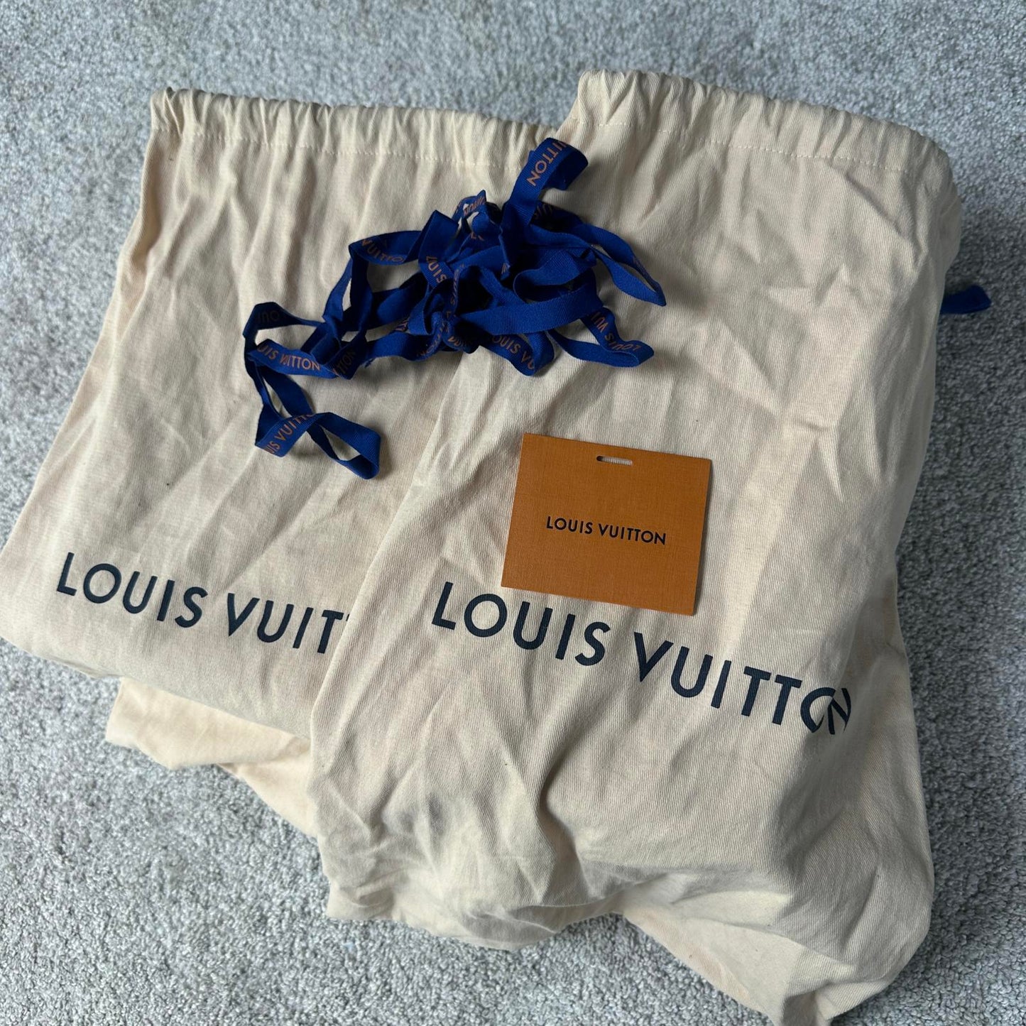 Louis Vuitton Denim Trainers LV 7 Fit UK 8