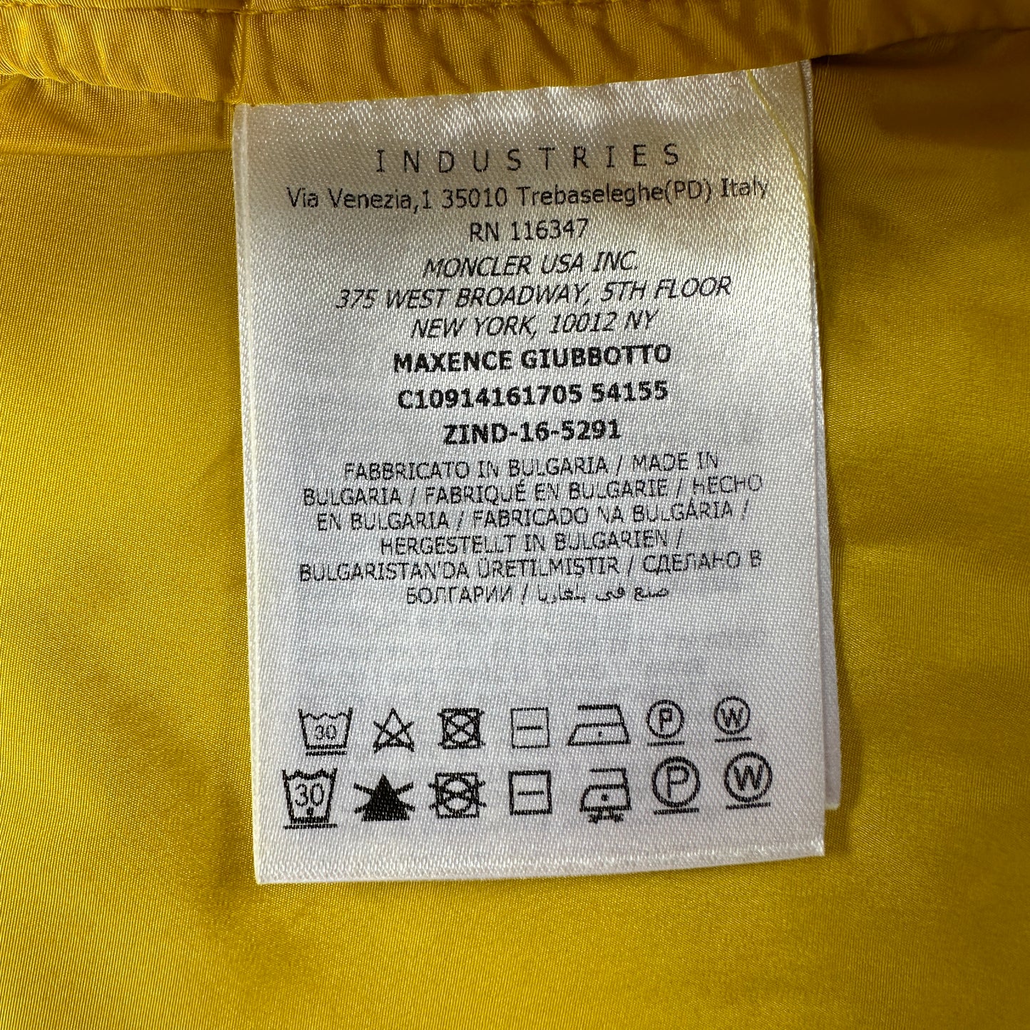Maxence Yellow Size 3 (M)