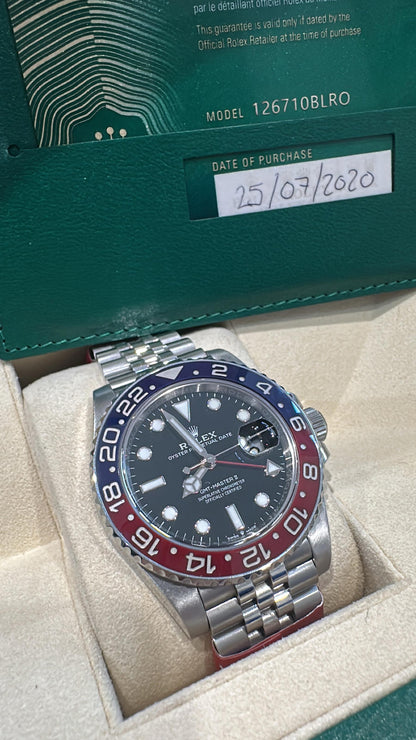Rolex GMT Master II 126710BLRO ‘Pepsi’ Jubilee 2020