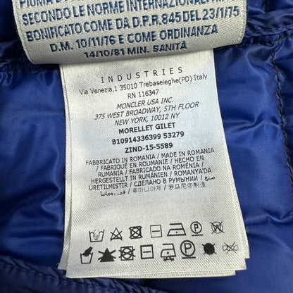 Morellet Gilet Navy Size 2 (S)