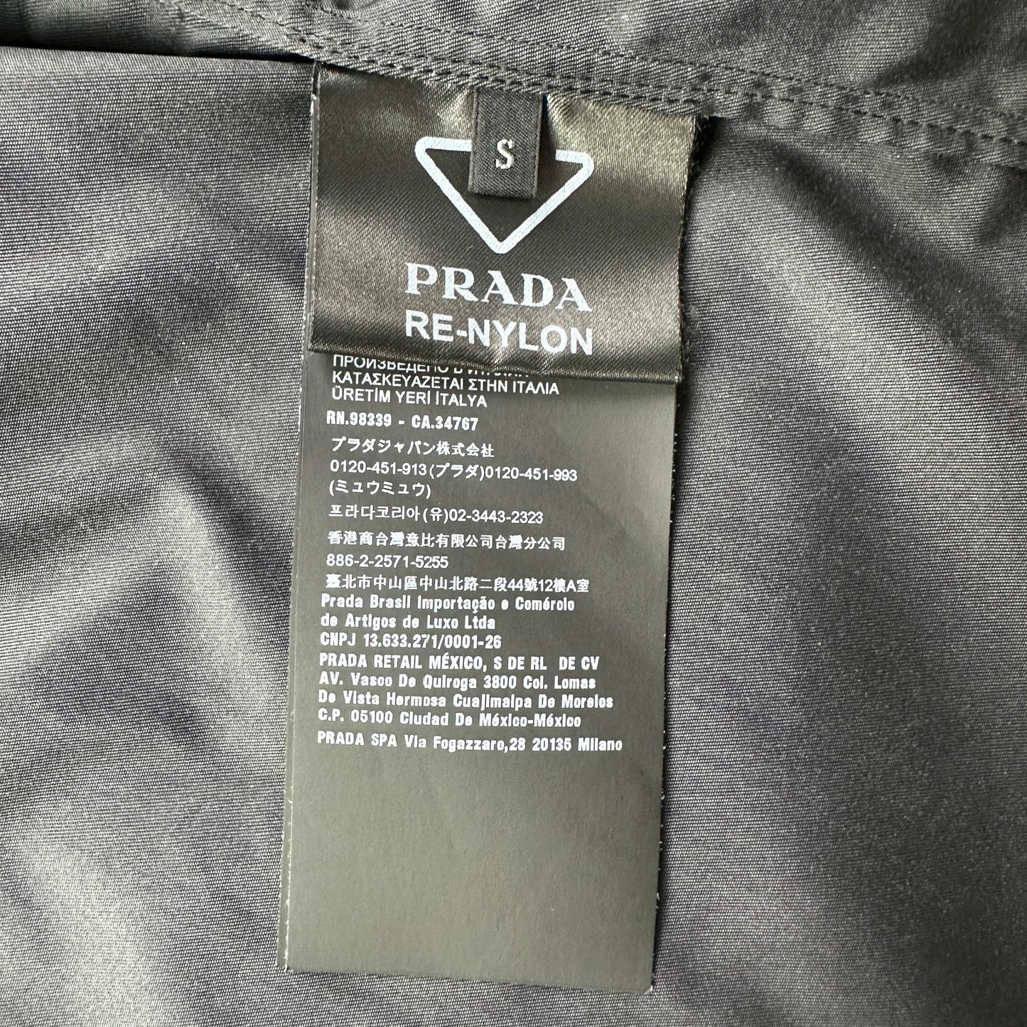 Prada Overshirt Nylon Jacket - Size S (Fits M)