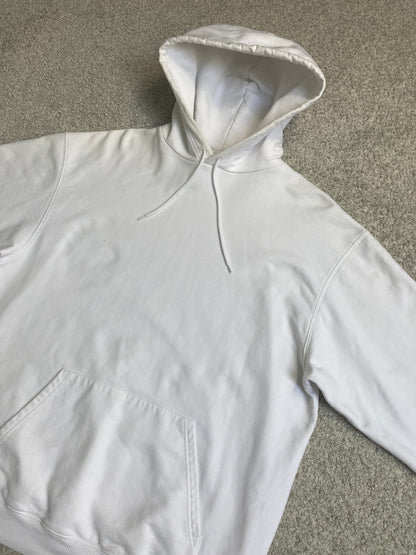 White Hoodie Size S (Fits M)