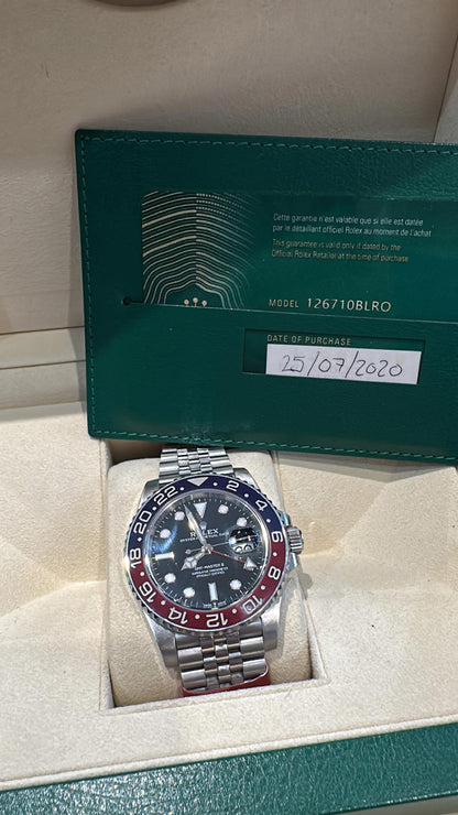 Rolex GMT Master II 126710BLRO ‘Pepsi’ Jubilee 2020