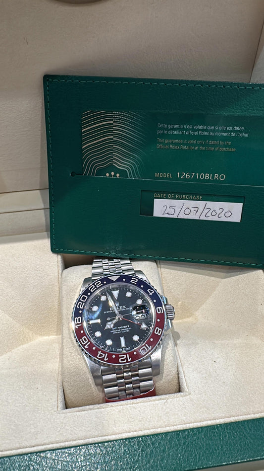 Rolex GMT Master II 126710BLRO ‘Pepsi’ Jubilee 2020