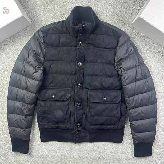 Moncler Raphael Leather Jacket - Size 3 (Fits S/M)