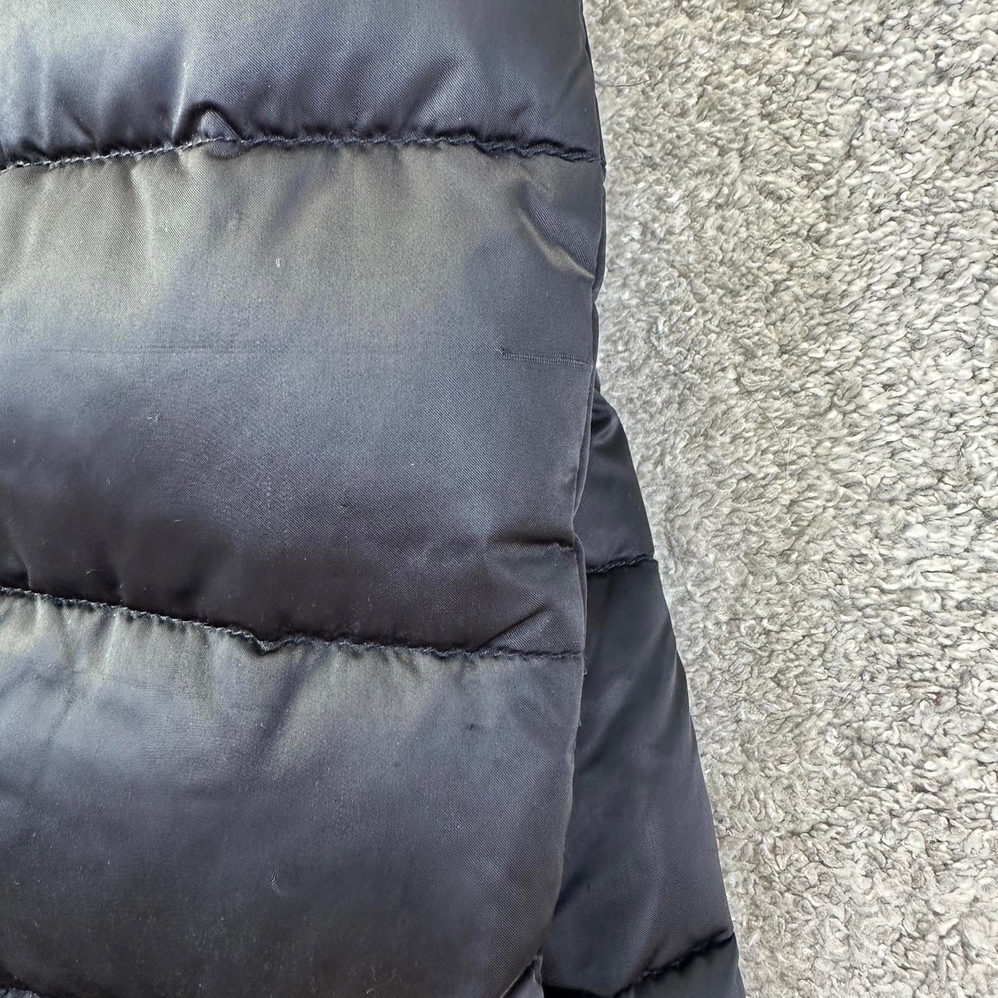 Prada Ladies Puffer Coat Real Fur - Size 40 (S) UK 6/8