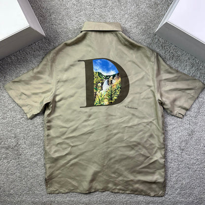 Dior Yellowstone Silk Shirt - Size 39 (Fits S/M)