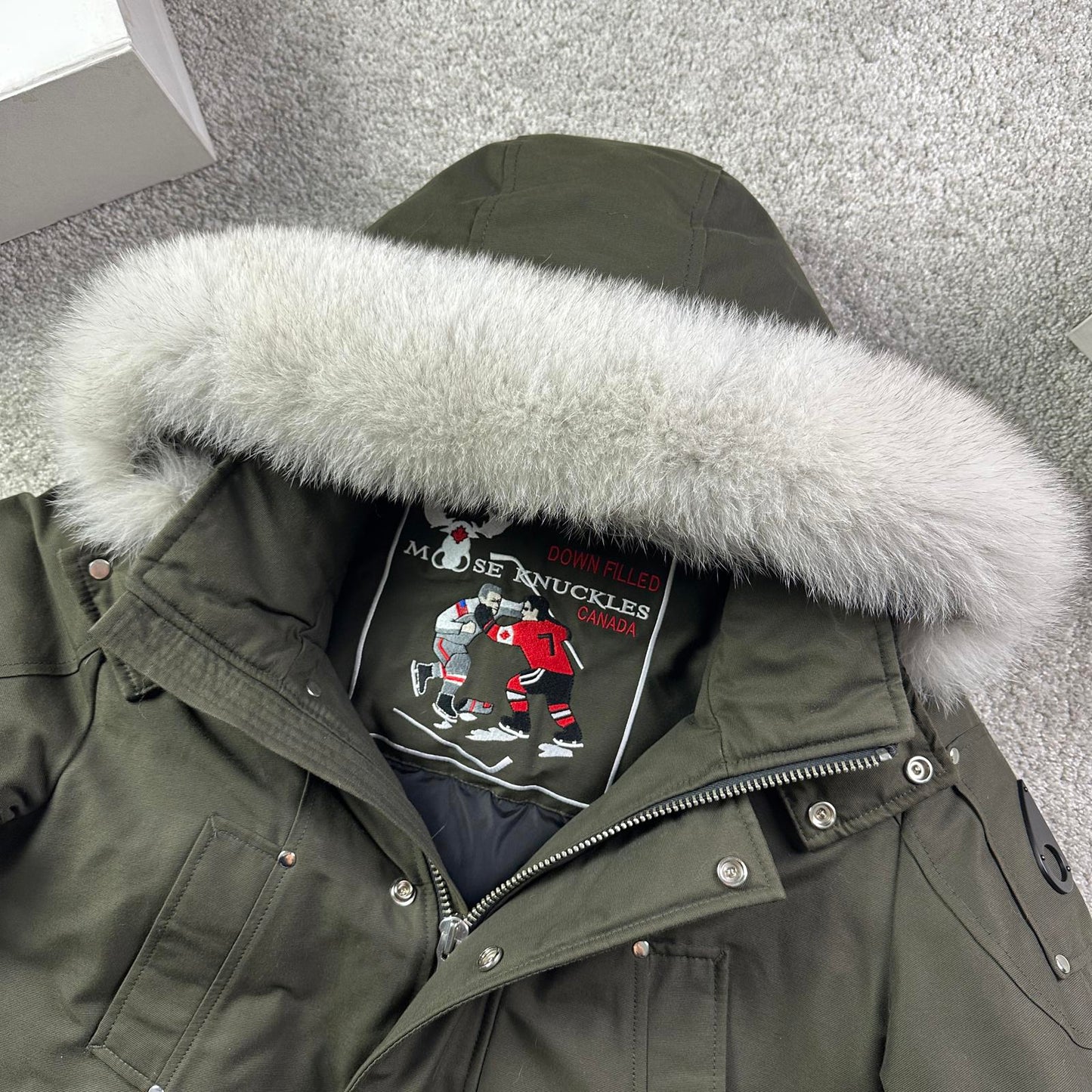 Moose Knuckles Stirling Parka - Size M