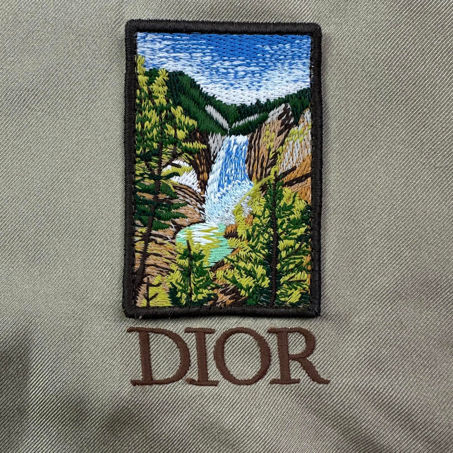 Dior Yellowstone Silk Shirt - Size 39 (Fits S/M)