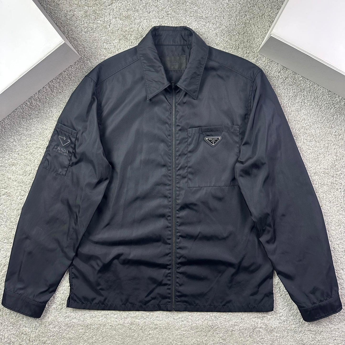 Prada Overshirt Nylon Jacket - Size S (Fits M)