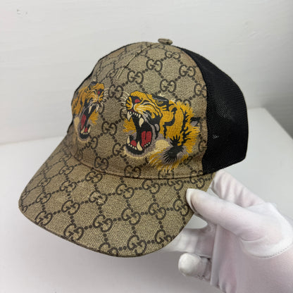 Gucci Monogram Tiger Cap
