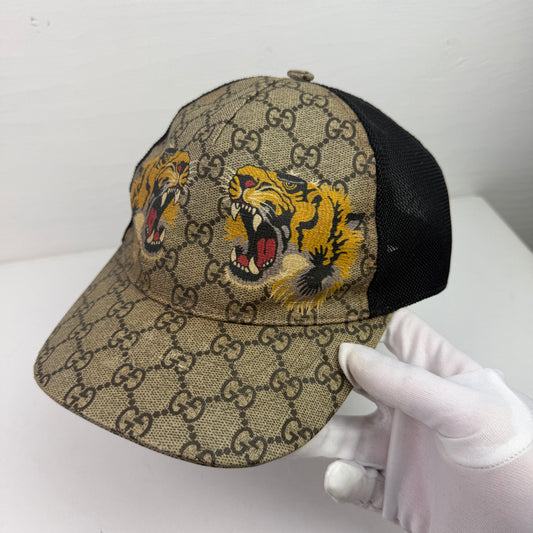 Gucci Monogram Tiger Cap