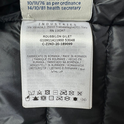 Roussilon Gilet Black Size 2 (S)