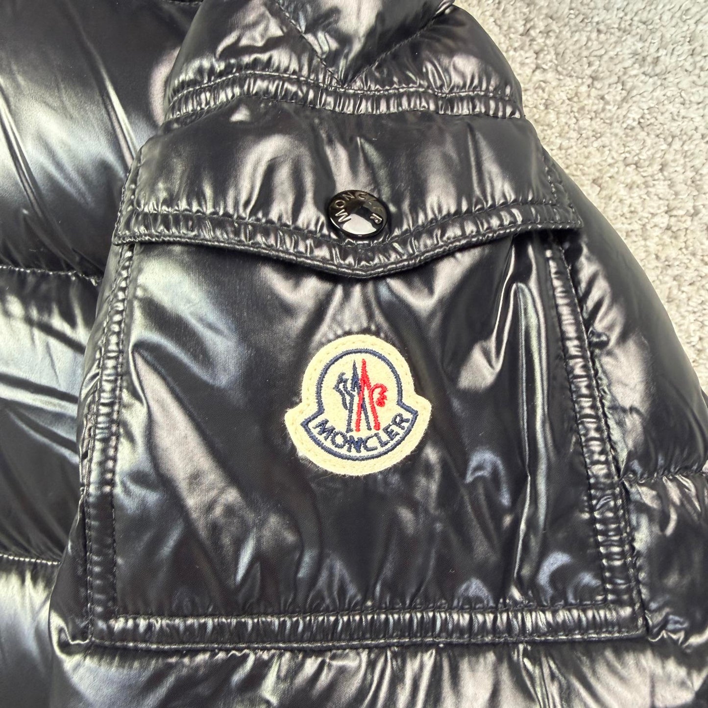 Moncler Maya Fur Size 5 XL BNWT