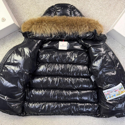 Moncler Maya Fur Size 5 XL BNWT