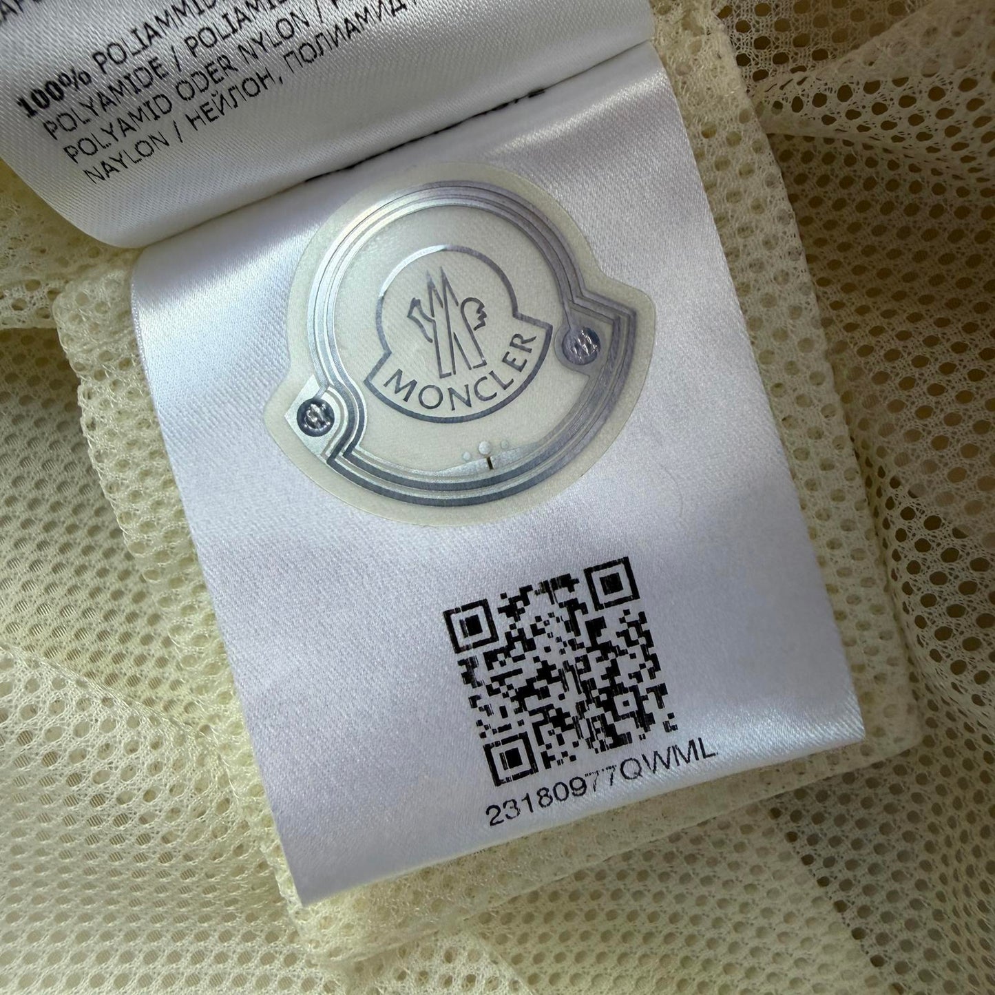 Moncler Ladies Vive Windbreaker Size 1 S