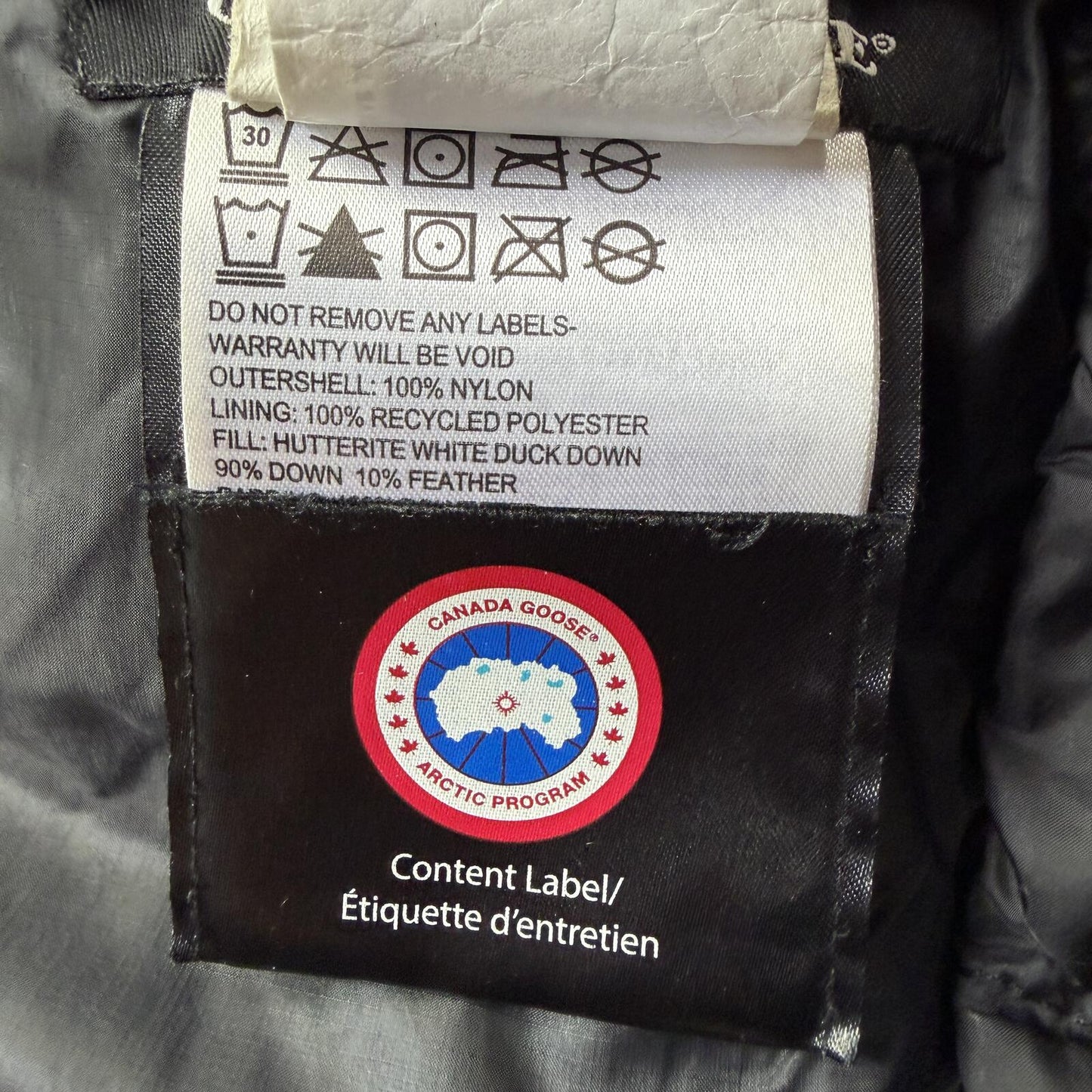 Canada Goose Lodge Size Medium