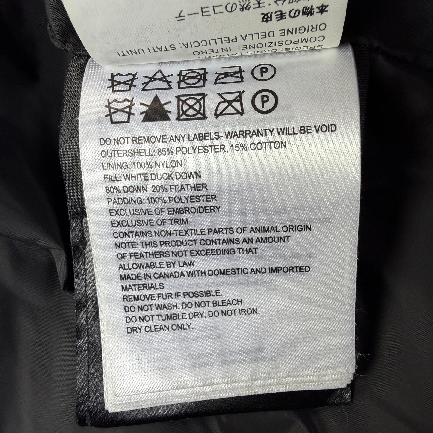 Canada Goose Wyndham Size S