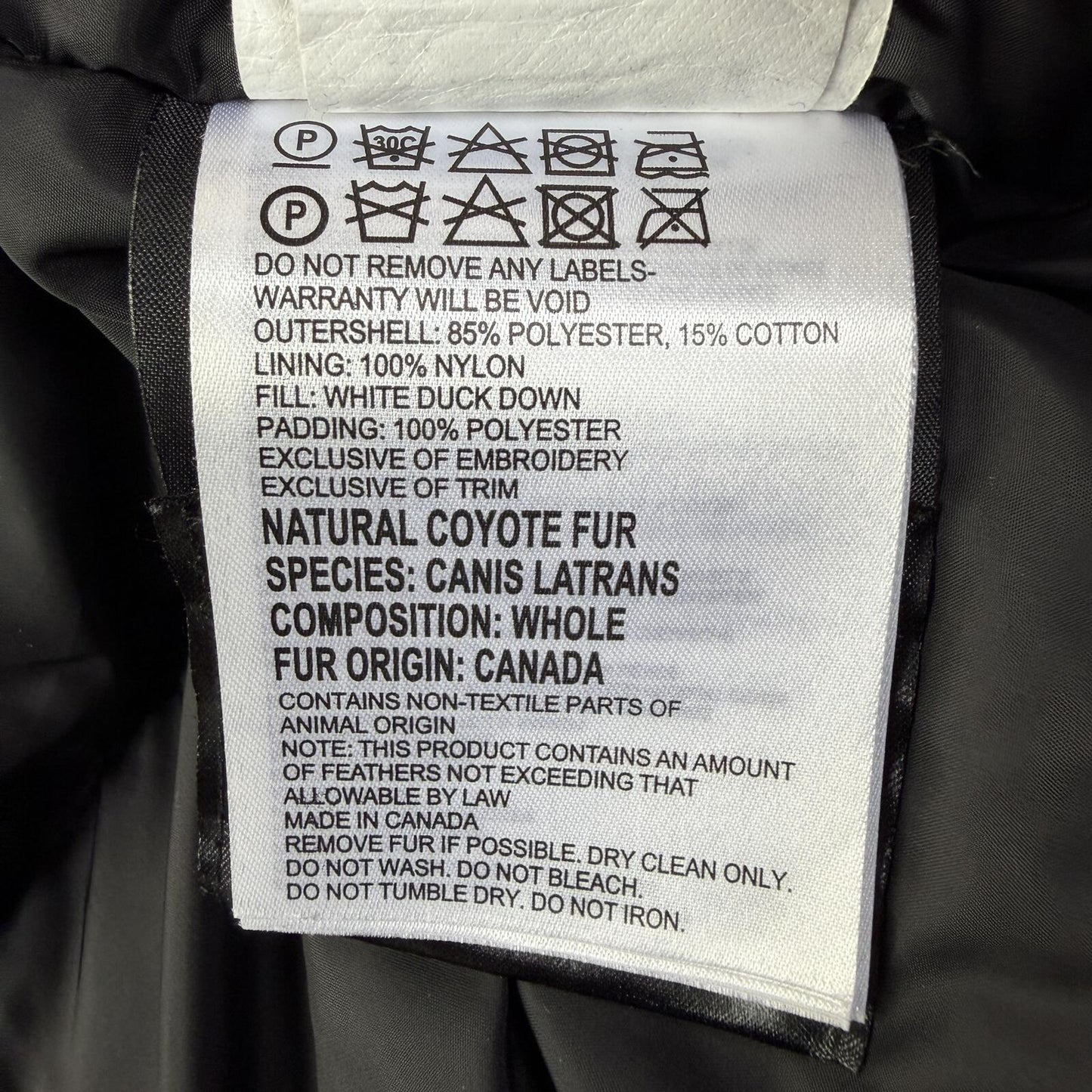 Canada Goose Chateau Size S