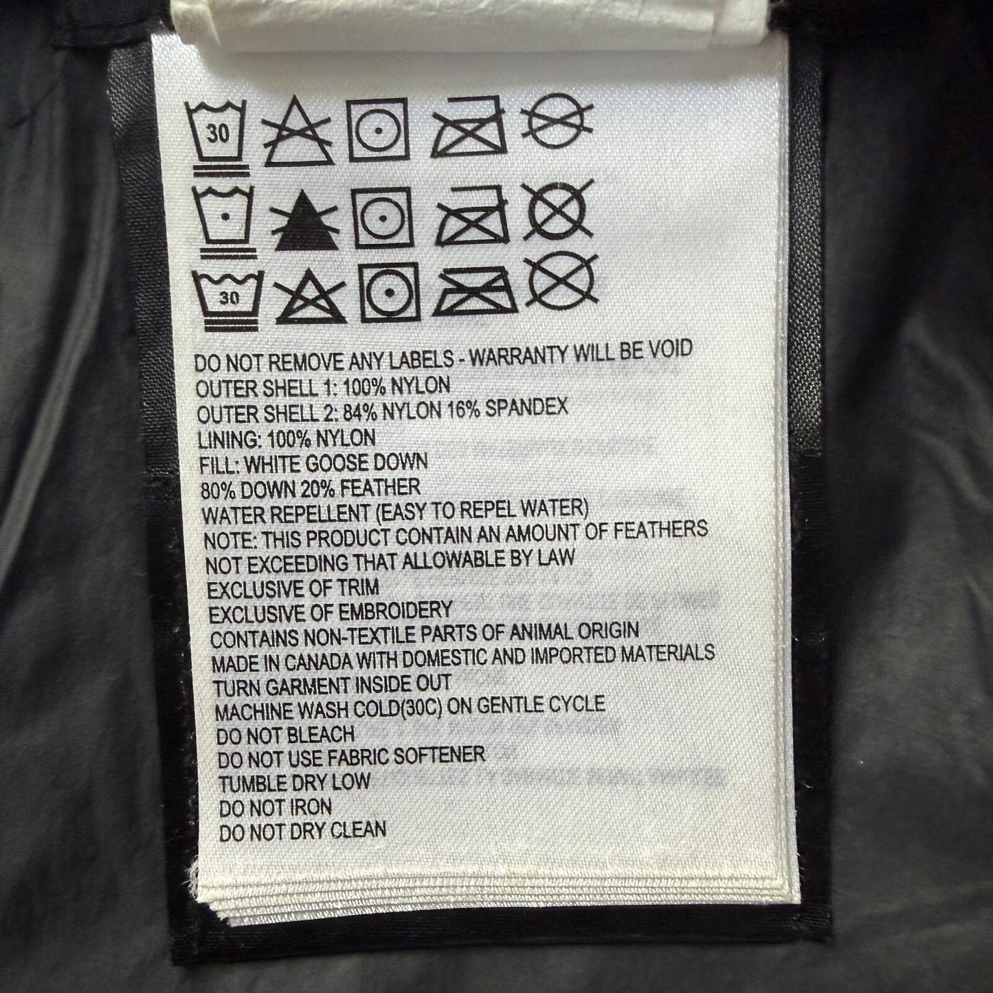 Canada Goose Breton Size XL