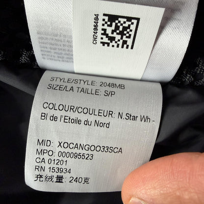 Canada Gooss Wyndham Size S