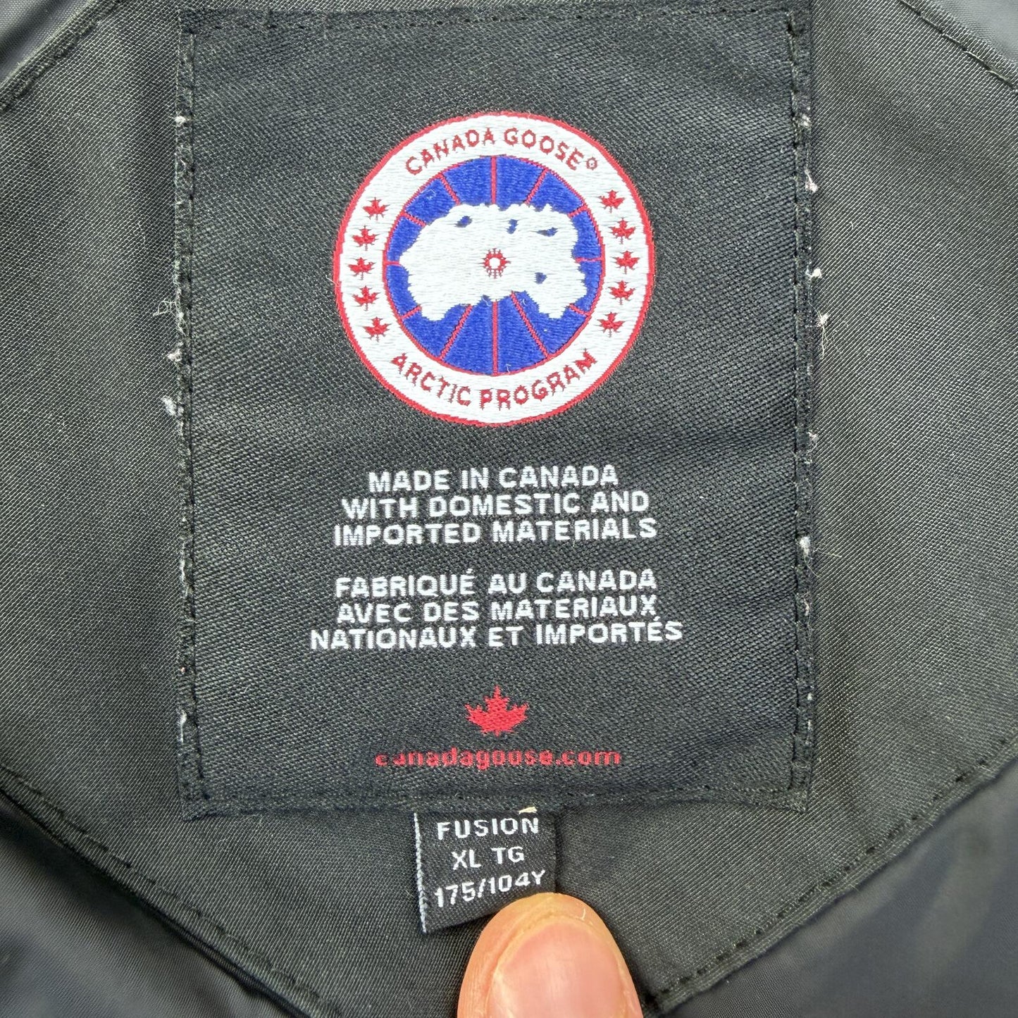 Canada Goose Wyndham Size XL Fusion Fits L