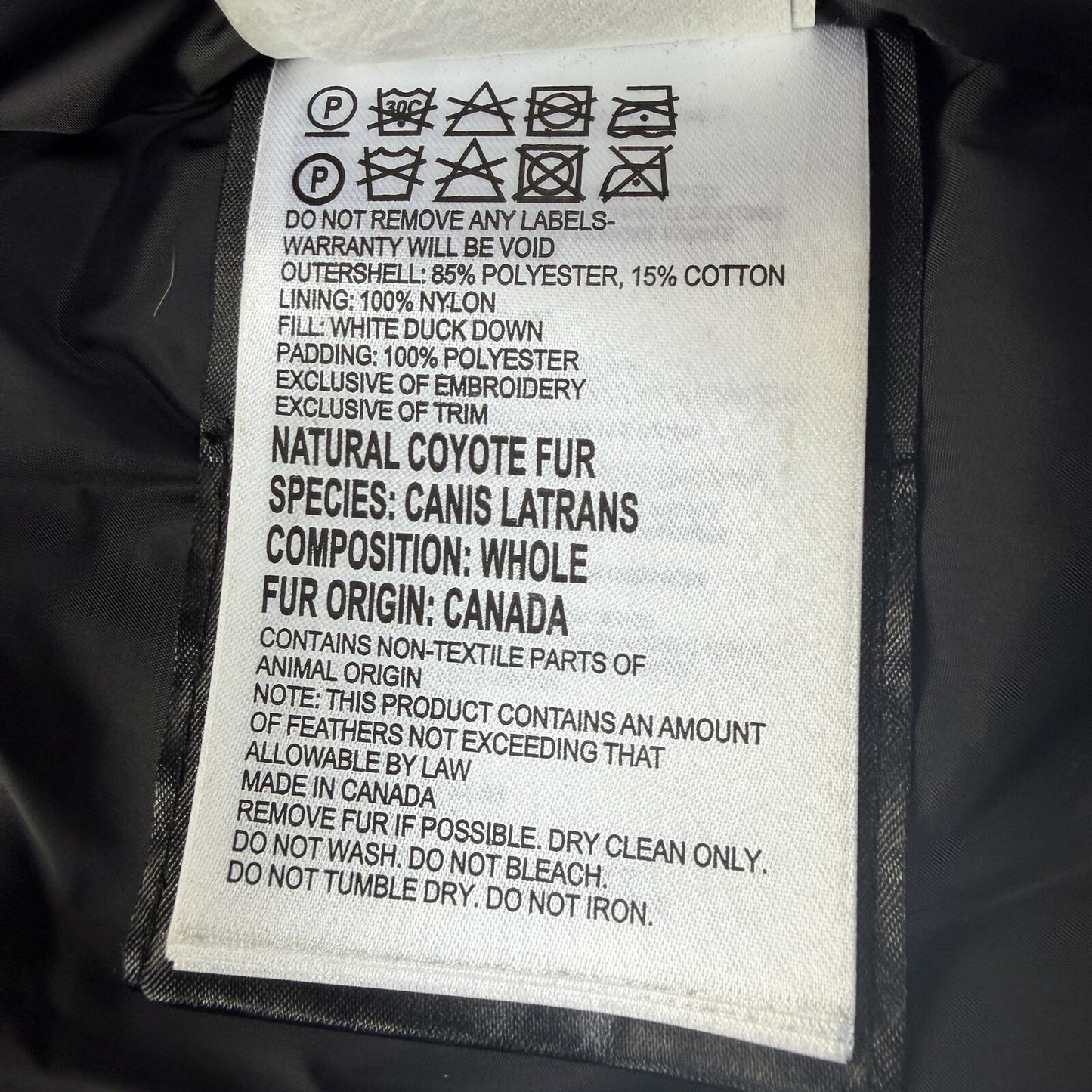Canada Goose Chateau Parka Size M