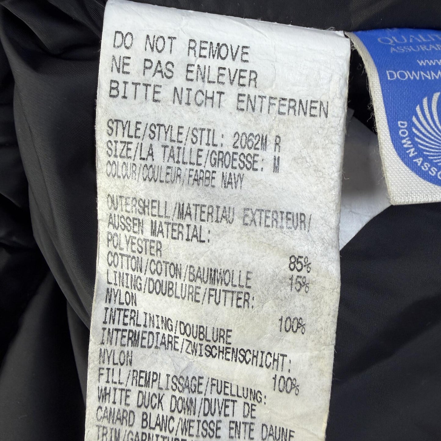 Canada Goose Chateau Navy Parka Size M