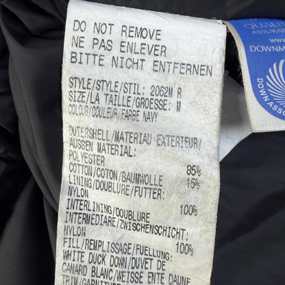 Canada Goose Chateau Navy Parka Size M