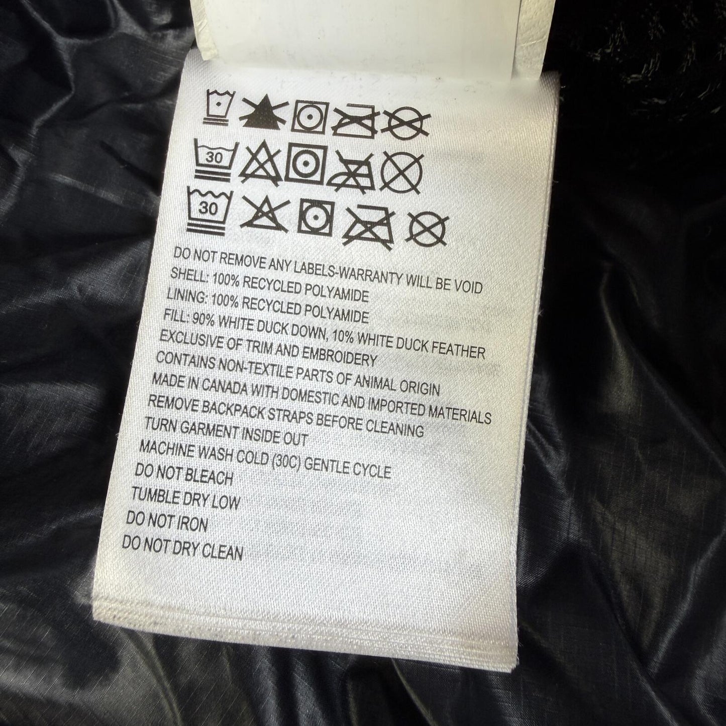 Canada Goose Crofton Puffer Size L